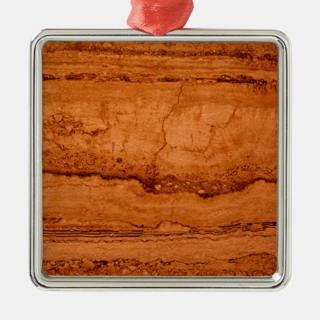 Copper Canyon Granite Metal Ornament (Front)