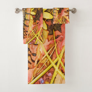 Copper Cherokee Bath Towel Set