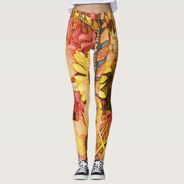 Copper Cherokee  Leggings (Front)