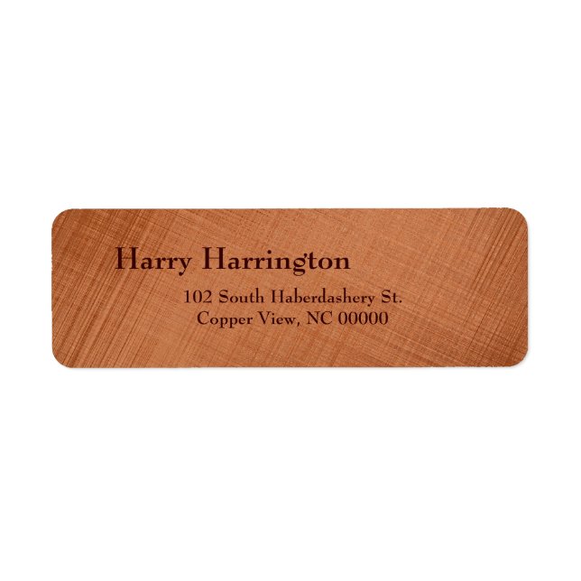 Copper Coloured (Front)