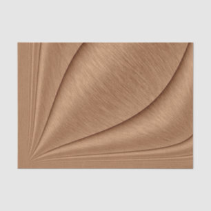 Copper Contour Tissue Paper
