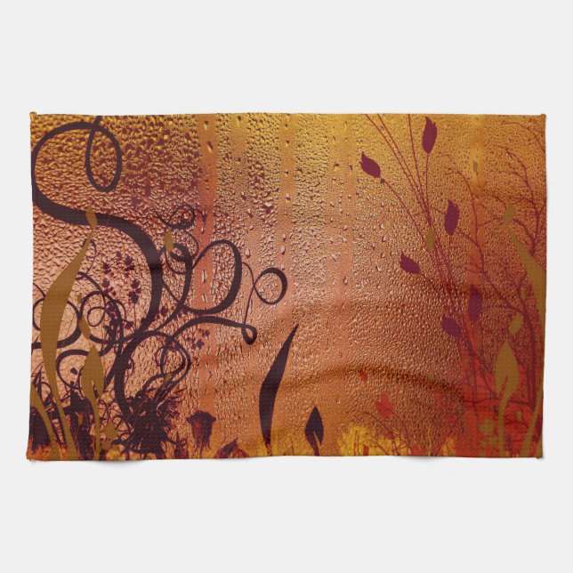 Copper Dew Kitchen Towel (Horizontal)
