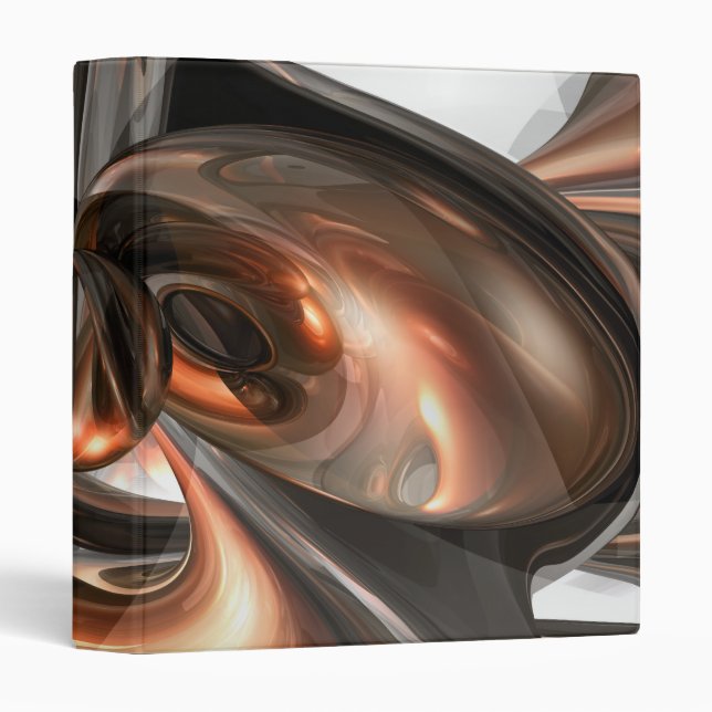 Copper Dreams Abstract Binder (Front/Spine)