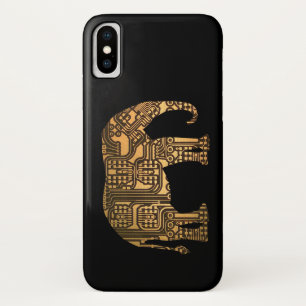 Copper Elephant Circuit Board Case-Mate iPhone Case