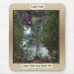 Copper Falls framed mousepad