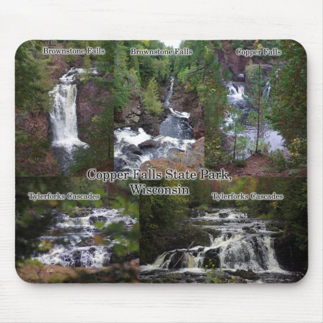Copper Falls State Park mousepad (Front)