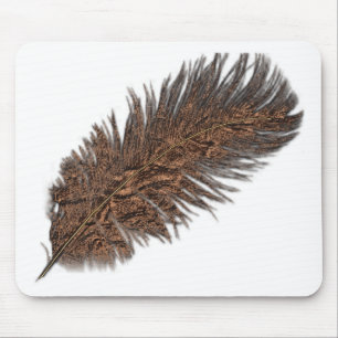 Copper Feather Collection Mouse Pad