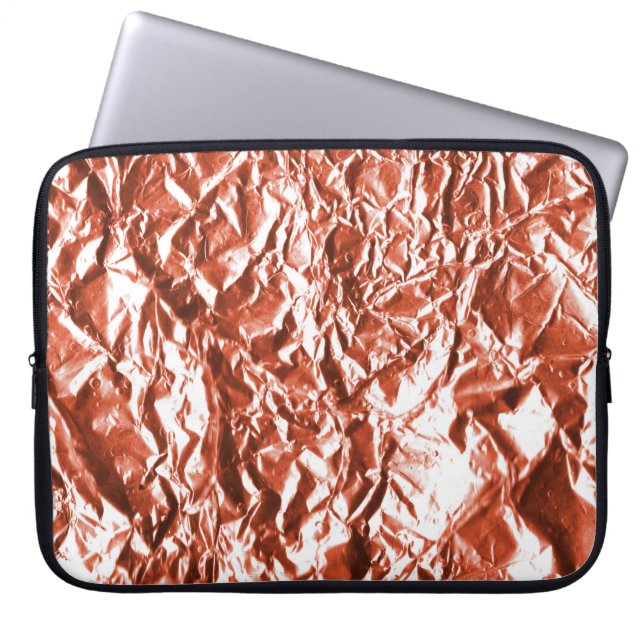 Copper Foil Laptop Sleeve (Front)
