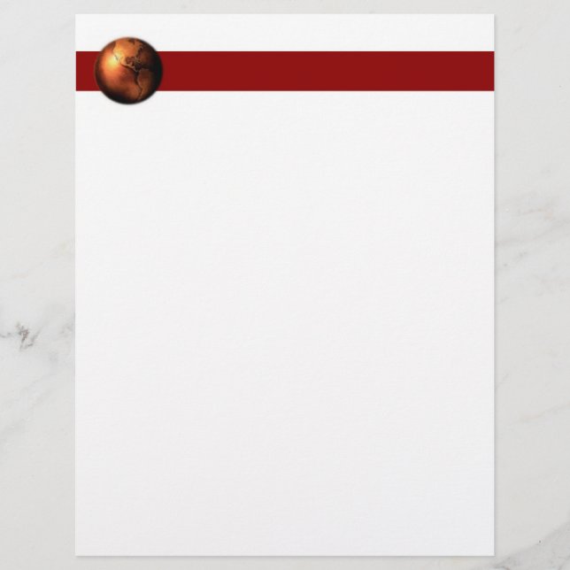 Copper Globe Letterhead (Front)