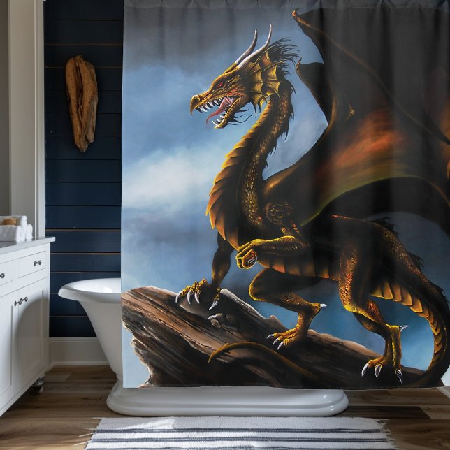 Copper Gold Black Dragon (Creator Uploaded)