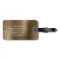 Copper Gold Brushed Steel Metal Script Monogram