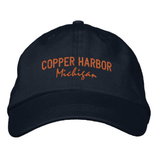 Copper Harbor Embroidered Hat