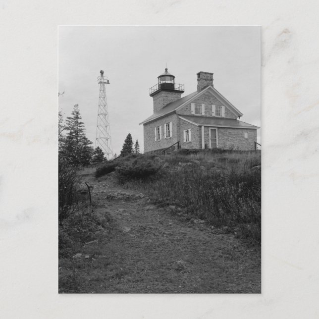 Copper Harbour Light Postcard (Front)