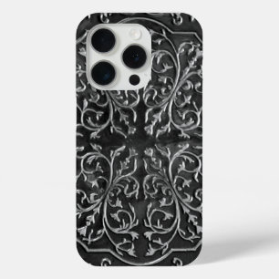 Copper Metalwork Scroll Design Photo Image iPhone 15 Pro Case