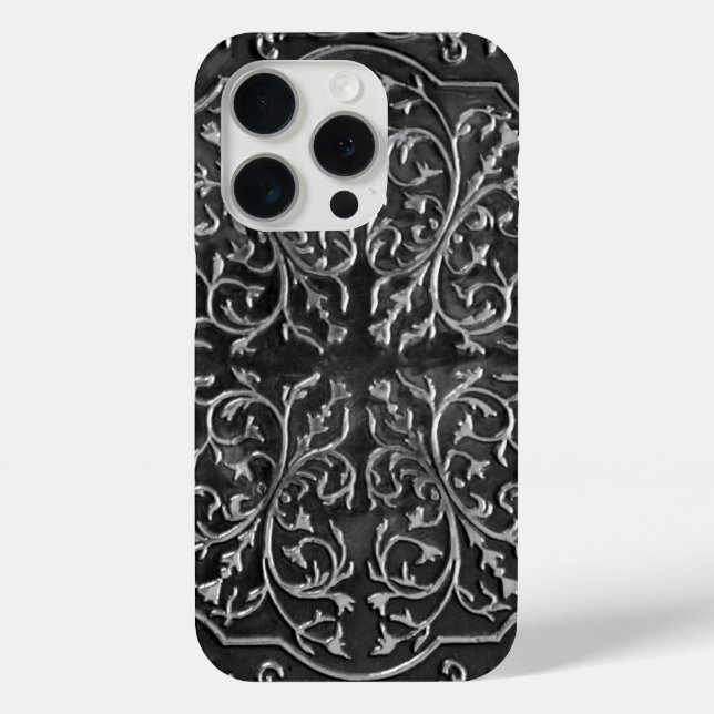 Copper Metalwork Scroll Design Photo Image Case-Mate iPhone Case (Back)