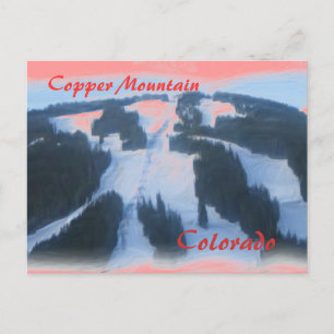 Copper Mountain Colorado postcard