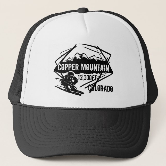 Copper Mountain Colorado ski elevation hat (Front)