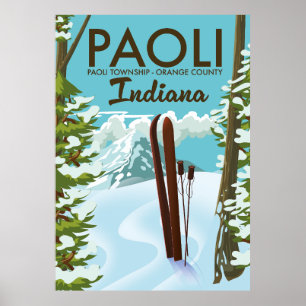 Copper Mountain Colorado Ski Poster