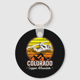 Copper Mountain Colorado Snowboarding Keychain