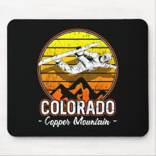 Copper Mountain Colorado Snowboarding  Mouse Pad