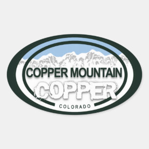 Copper Mountain Colorado Tag Stickers