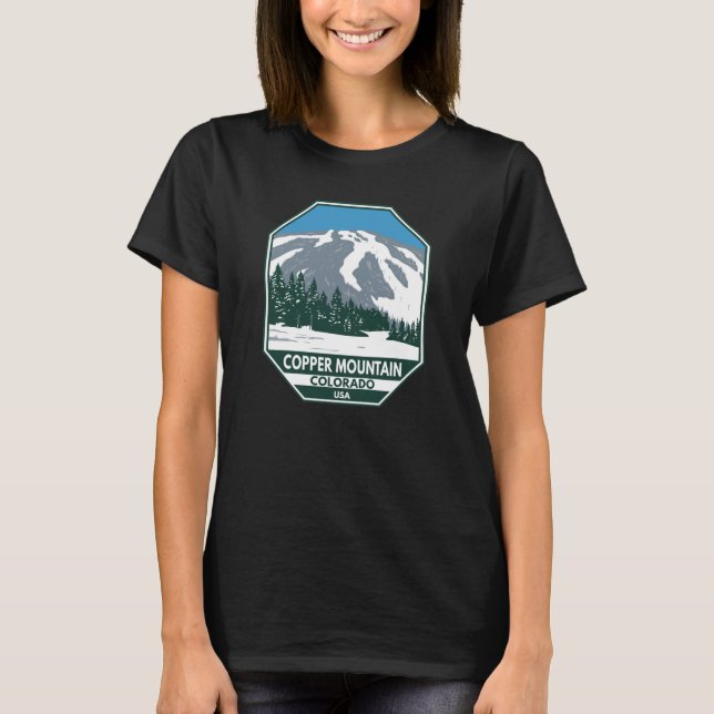 Copper Mountain Ski Area Colorado T-Shirt (Front)