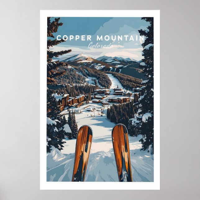 Copper Mountain Ski Print 1 (Front)