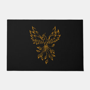 Copper Phoenix  Doormat