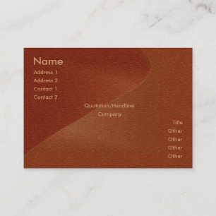 Copper Profile Card
