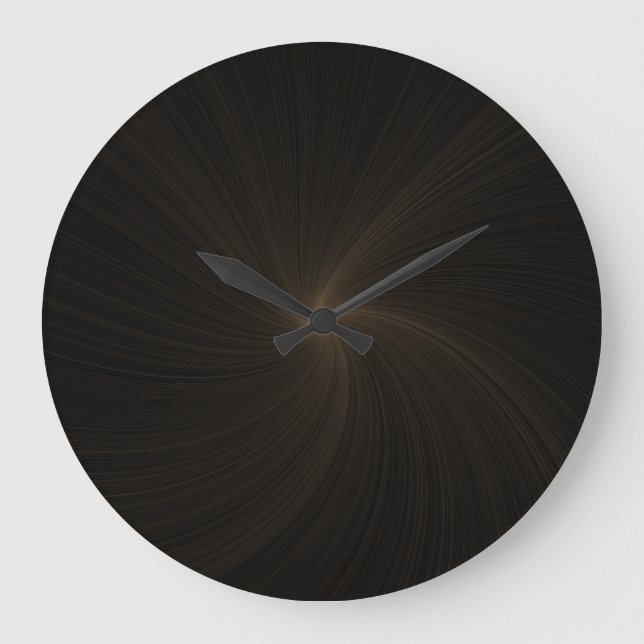 Copper Quasar Large Clock (Front)