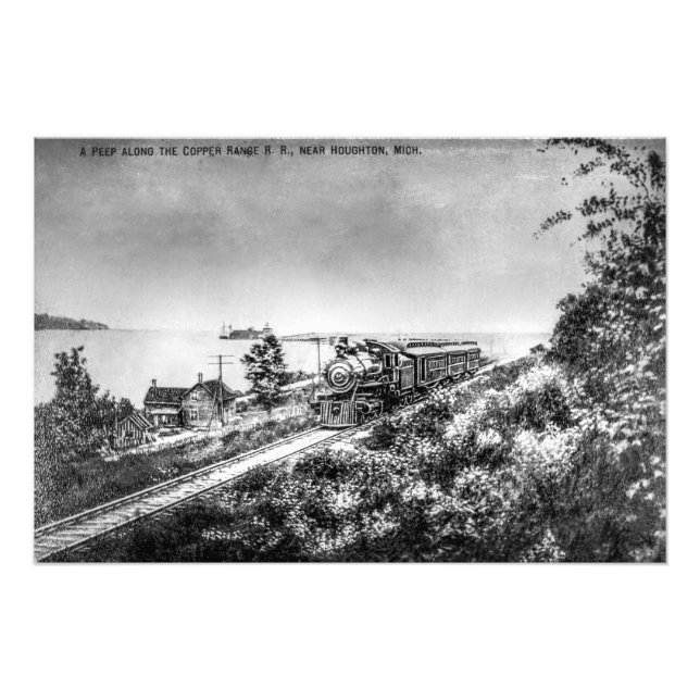 Copper Range Railroad  Photo Print (Front)