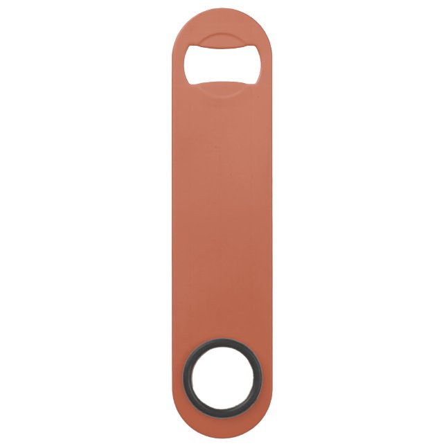Copper Red Designer Monochromatic Bar Key (Front)