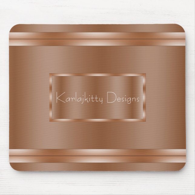Copper Reflection Mouse Pad (Front)