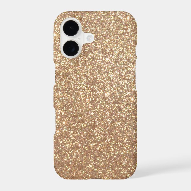 Copper Rose Gold Metallic Glitter (Back)