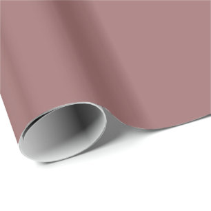 Copper Rose Wrapping Paper