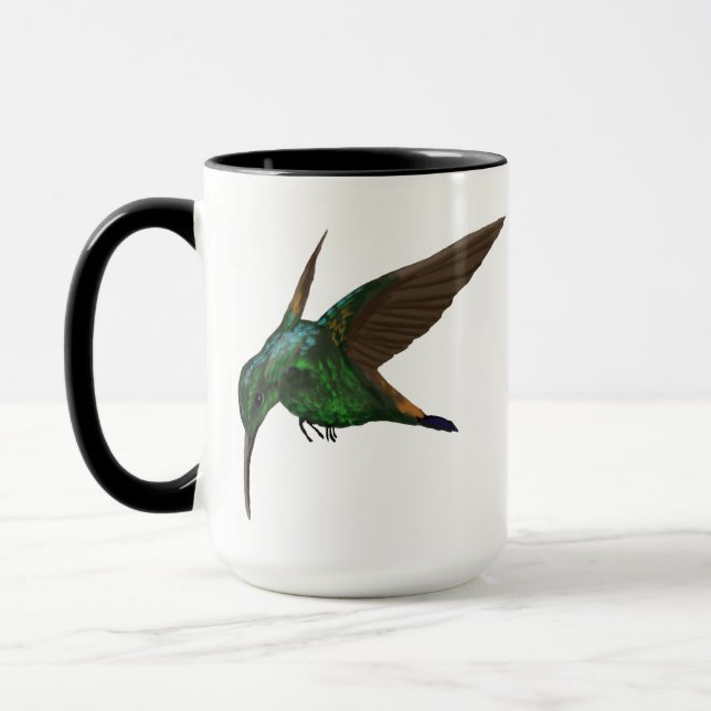 Copper-rumped hummingbird  mug (Left)