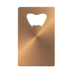 Copper Shine Credit Card Bottle Opener