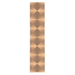 Copper Shine Diamonds Short Table Runner