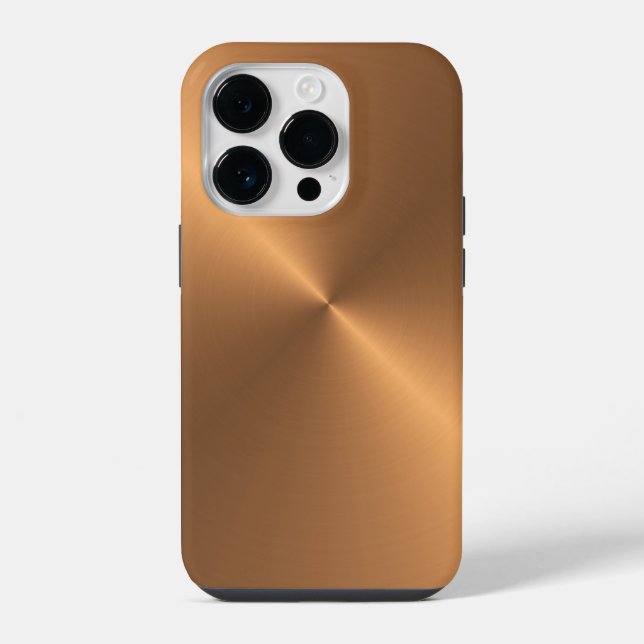 Copper Shine iPhone Case (Back)