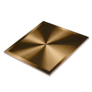 Copper Shiny Metallic Design Stainless Steel Look Tile