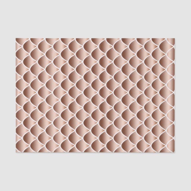 Copper Snake Scales Tissue Paper (Front)