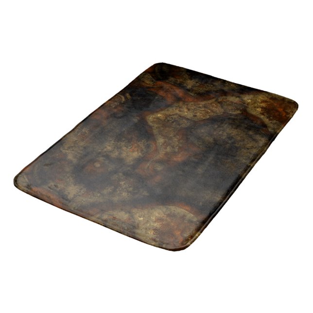 Copper Stone Bath Mat (Angled)