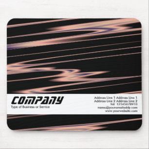 Copper Strands Abstract, Business Mouse Pad