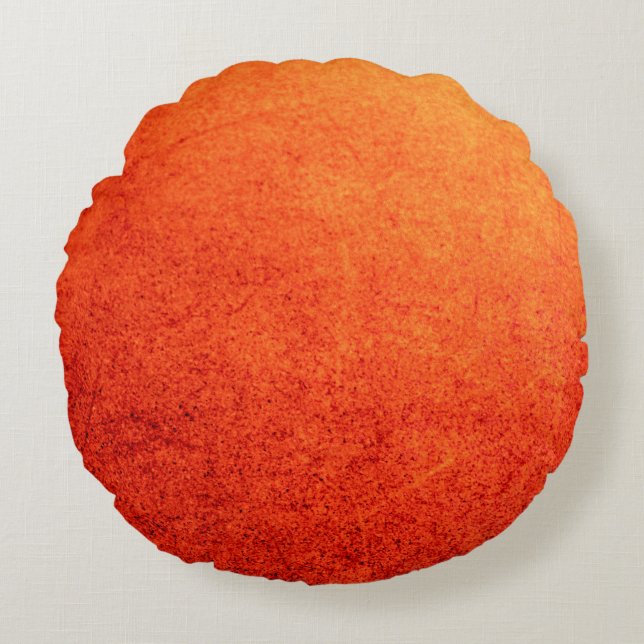 Copper texture surface backgroundabstract, aged, g round pillow (Front)