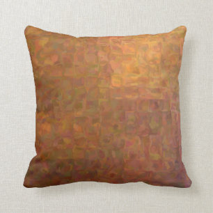 copper throw pillow