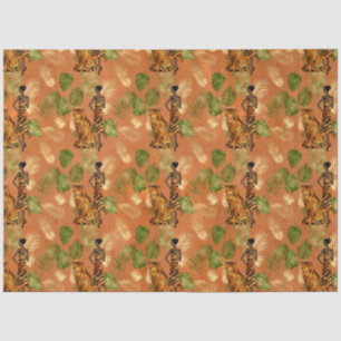 Copper Tiger Series Design 2 Tissue Paper