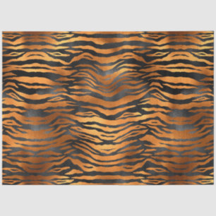Copper Tiger Series Design 8 Tissue Paper