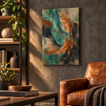 Copper Weather Canvas Print