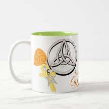 Copper Witchin' Triskele Triquetra Ankh Pentagram