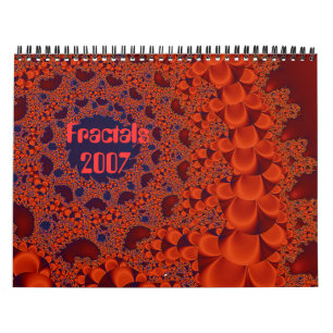 Copper Wreath, Fractals, 2007 Calendar